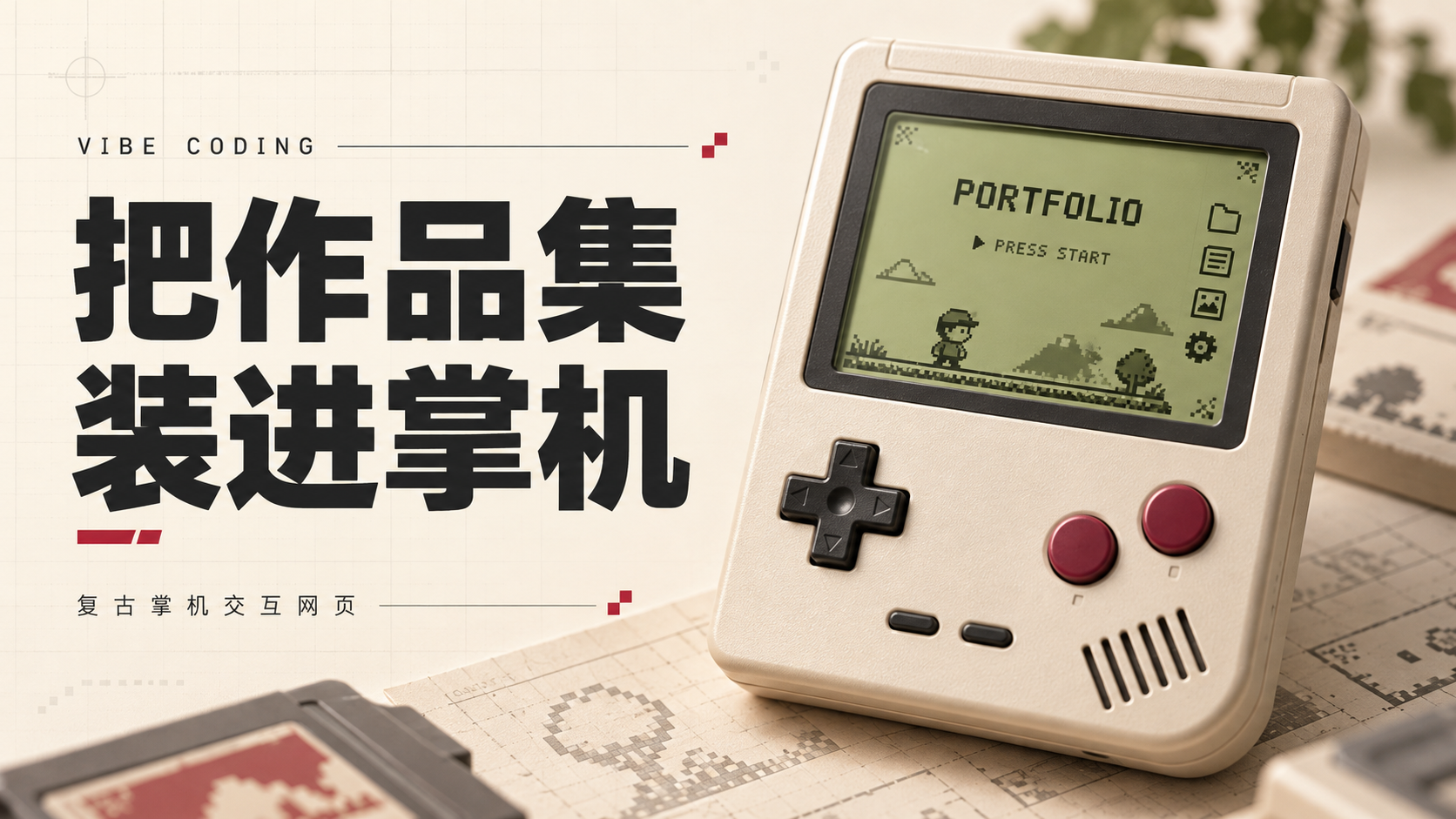 复古掌机交互网页
